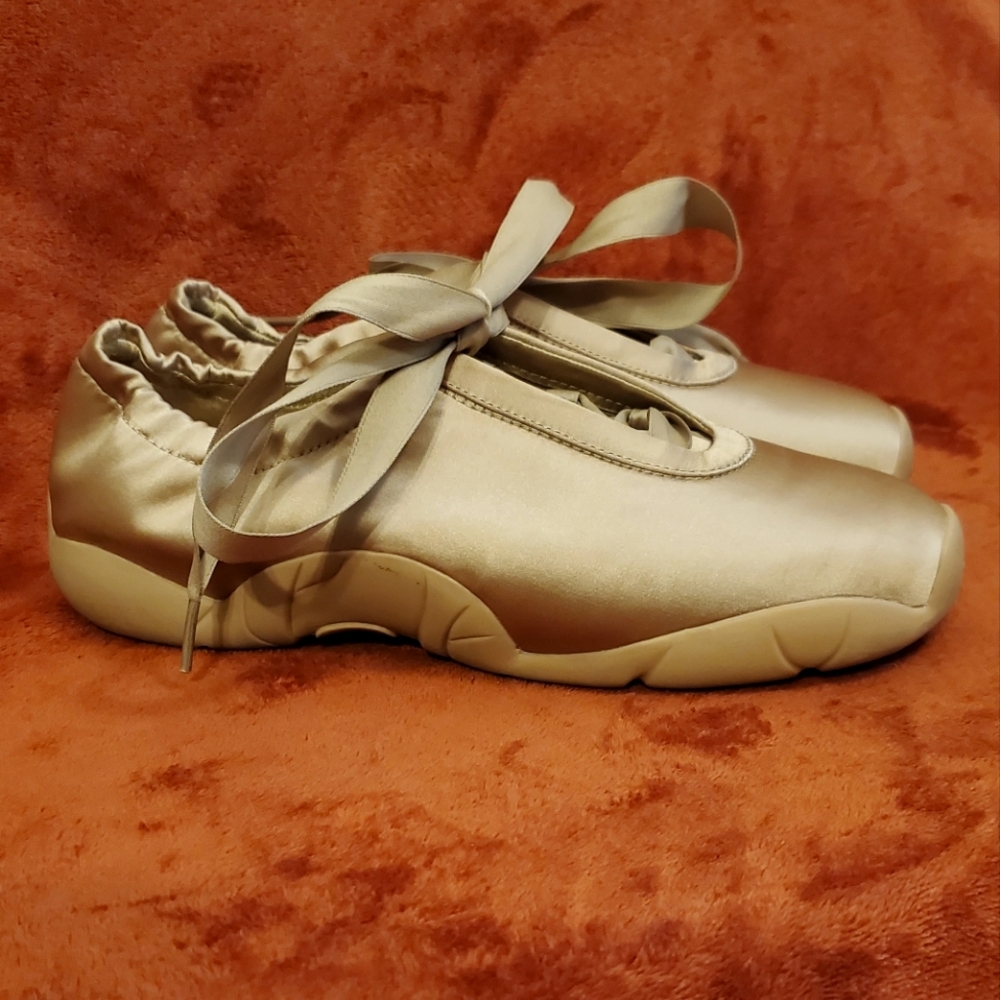 JW PEI FLAVIA GOLD BALLET SNEAKERS - Picture 3 of 6